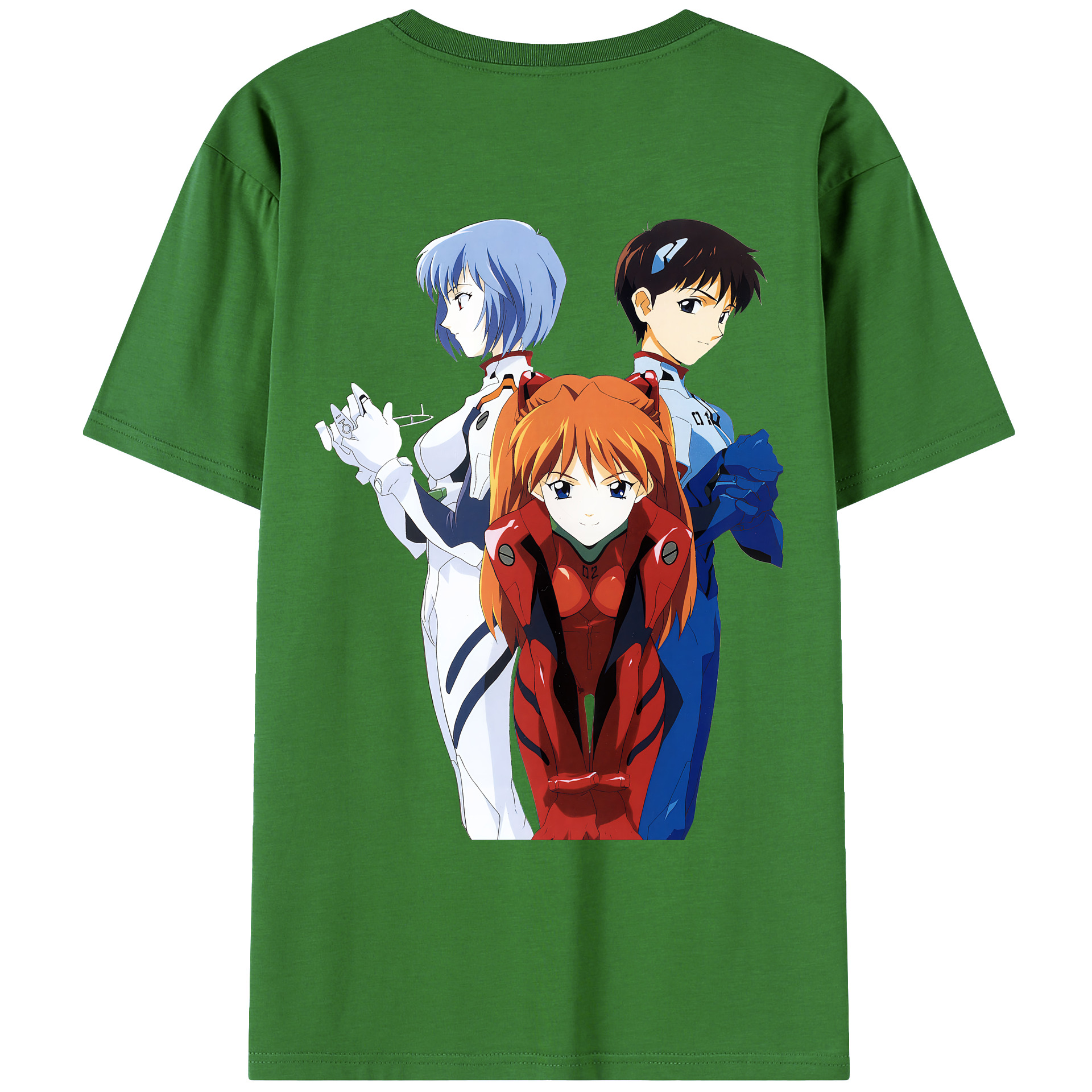 （画像用） EVA 新世紀エヴァンゲリオン レディース半袖Tシャツ(バックプリント)
